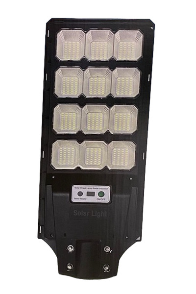 HA Lampa Stradala cu Panou Solar 12 Casete 360 LED