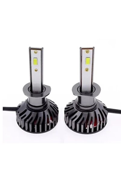 Ruan Set 2 becuri auto COB H1, 100W, lumina alb-rece, 12000 lumeni