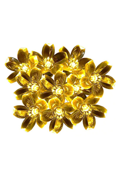 LILY Ghirlanda solara cu 50 flori de cires LED interior-exterior LY