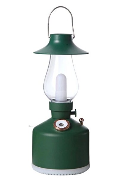 China Mini umidificator VERDE cu lampa vintage si schimbare de culoare