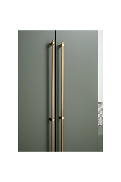 System 9223 Çizgili Modern Kulp Gold Branch Renk 192 mm