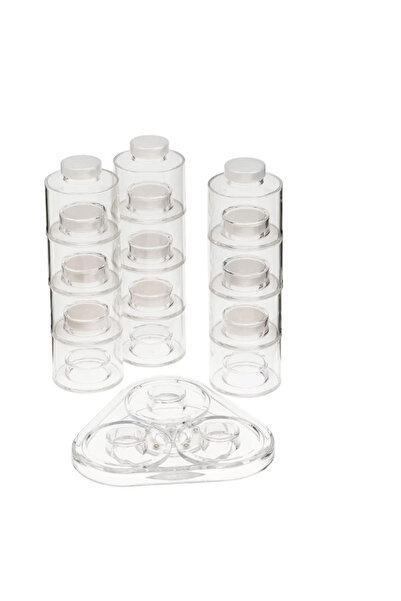 MANDU Set 12 recipiente pentru condimente