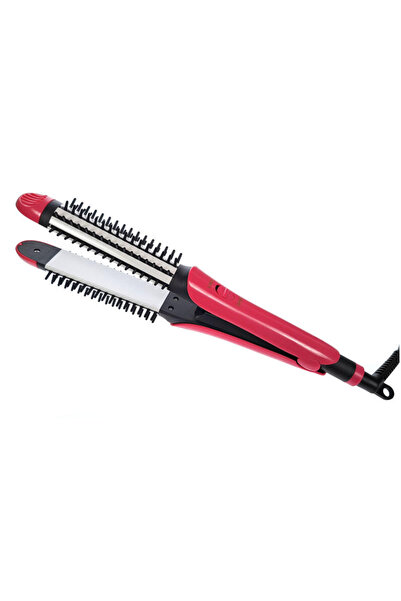 BOXE Ondulator profesional GW 7619 cu placa de indreptat parul 2 in 1