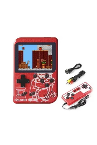 Mihai Consolă retro cu 400 de jocuri, controler suplimentar GS400