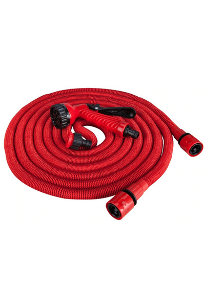 BASHAR SUPER HOSE 22M επεκτεινόμενος σωλήνας κήπου Κόκκινο