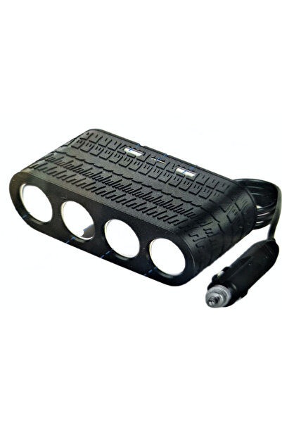 BOXE Priza auto 4 cai si USB 120W Olesson 1654