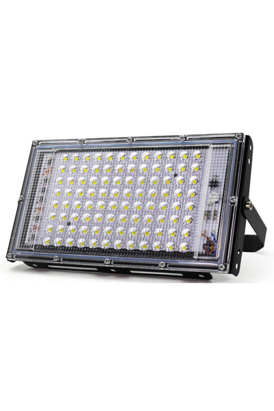 MİKİ Proiector 100W 220V 96 LED SMD cu lupa Dreptunghoular XL