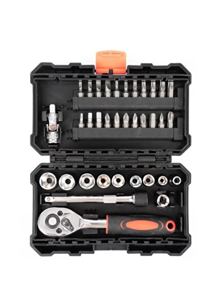 OEM Mini Trusa chei tubulare si biti 1/4 cu 35 de piese