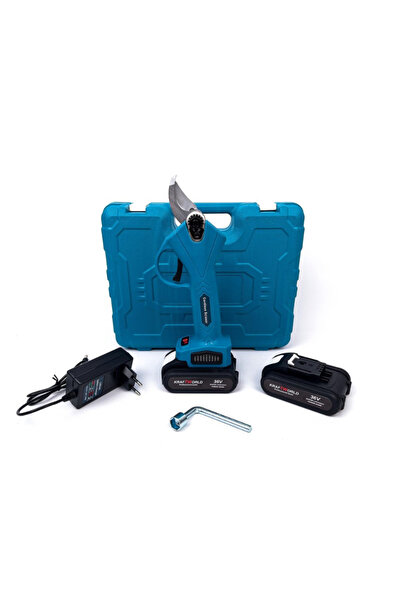 OEM Foarfeca de gradina Kraftworld cu 2 acumulatori pentru vita de vie si cre...