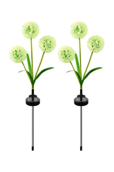 LILY Set 2 Lampi solare decorative cu Flori de Papadie