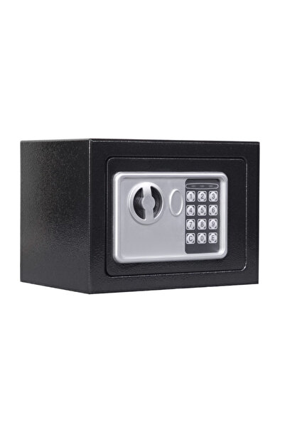 BASHAR Standard electronic safe with combination and key 170x230x170 mm Black