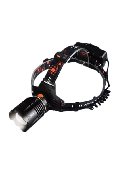 Mihai Andowl Q TD072 powerful black LED rechargeable headlamp
