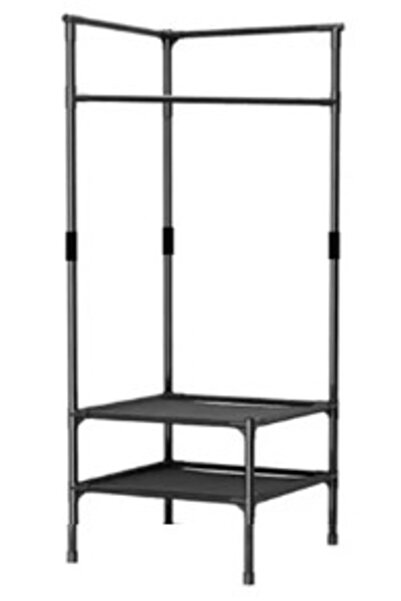 OEM Raft de colt pentru haine negru