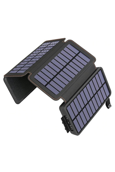GALİZİADONNA Baterie externă solară Power Bank 20.000 mAh 4 panouri