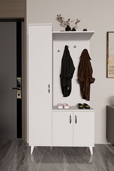 Mirobi Eko Portmanto Vestiyer Beyaz