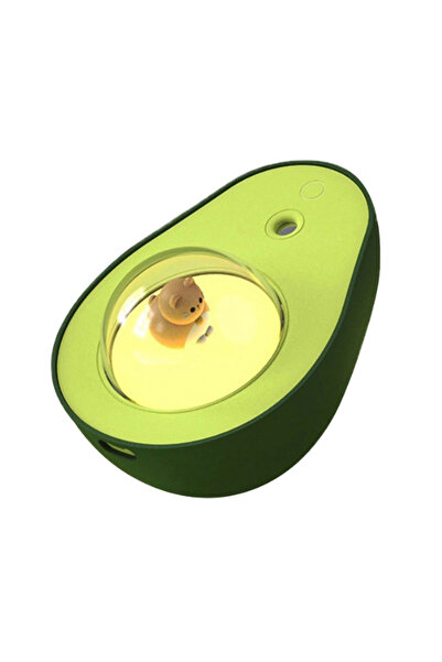 MİKİ Umidificator AVOCADO 210ml 138x102x86mm portabil cu lumina de noapte