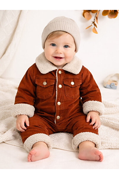 Nehad Bebe بذلة موديل Baby Boy Welsoft مع جيب أمامي