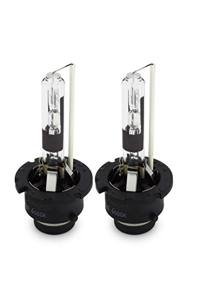 Ruan Set 2 becuri Xenon D2R White auto pentru far suport plastic 35W 6000K