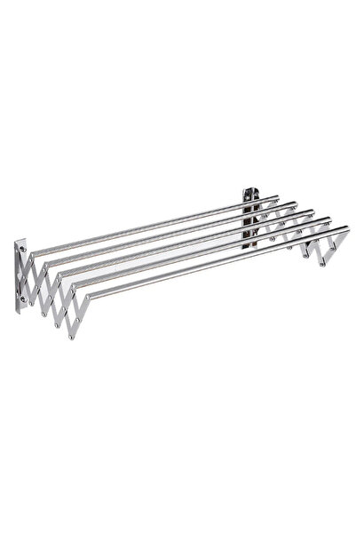 OEM Uscator rufe din aluminiu retractabil cu prindere in perete si 5 bare