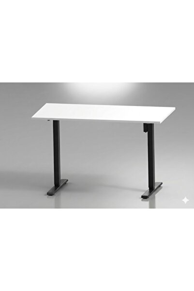 TrendClicker Elektrikli Yükseklik Ayarlı Ergonomik Çalışma Masası – Beyaz(120...