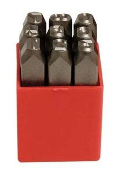 OEM Set 9 poansoane cifre 10 mm