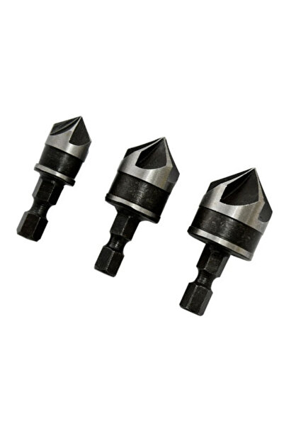 Scule Set of 3 countersink drill bits 12 - 19 mm