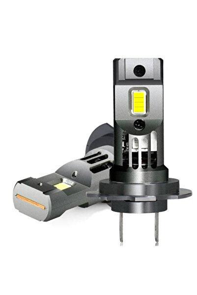 Ruan Set de 2 becuri LED H7 FQ5 lumină albă 6500k 12000 lumeni cu ventilator RU