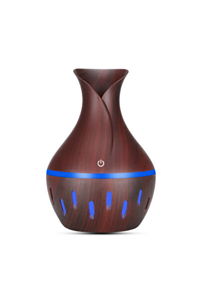 MANDU Umidificator de Aer 130ml LED DARK WOOD HUS 02-5 Difuzor