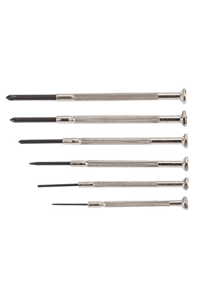 OEM Set of 6 Watch Screwdrivers from 0 to 3 mm
