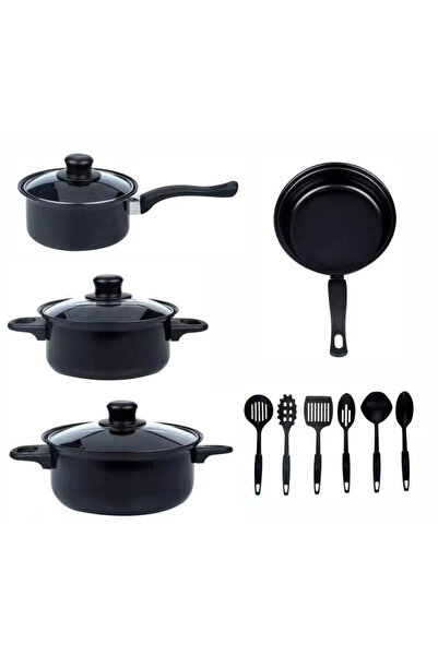 BASE Set oale si ustensile 13 piese editie black