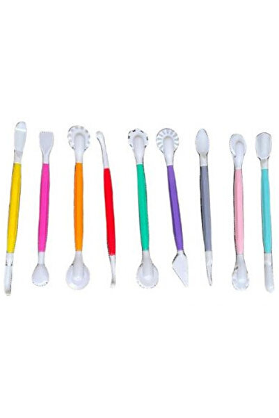 LILY Set 9 ustensile modelatoare pentru fondant A69010