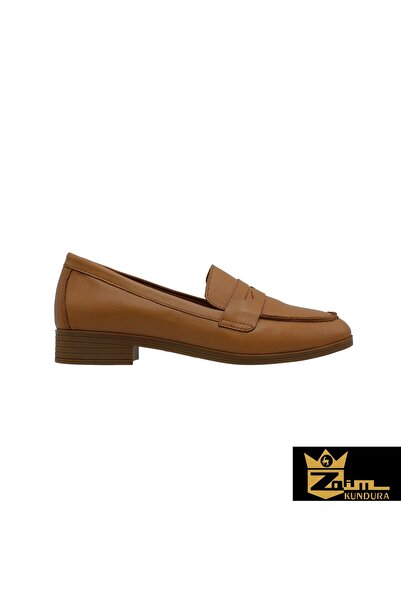 Zaim Kundura Women's Tan Genuine Leather Shoes 505320098-1