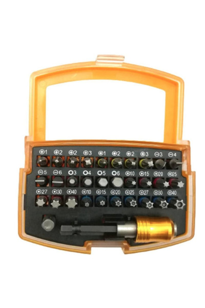 OEM Tolsen 32-piece screwdriver bit set