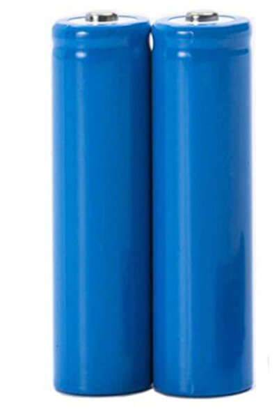 OEM Set 2 Acumulatori ALBASTRI Li-Ion ART 18650 1800 mAh 3.7V cu varf