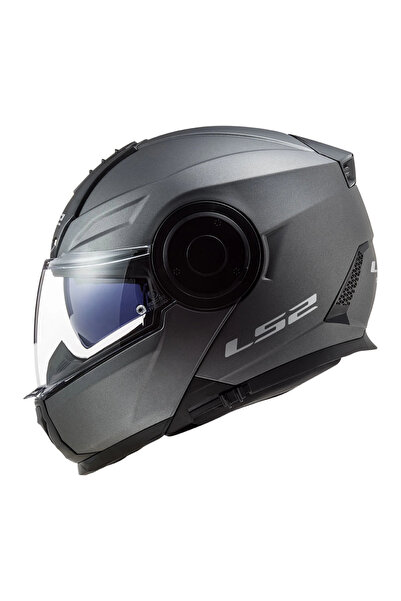 LS2 SCOPE MAT TITANIUM KASK