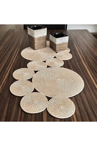 Naspar Covoraș de cusut manual multifuncțional din nurcă deschisă – 105×34 cm...