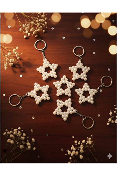 afezba Μπρελόκ με Χάντρες Πέρλες και Αστέρια, Δώρο Γάμου και Αρραβώνα, Χένα, ...