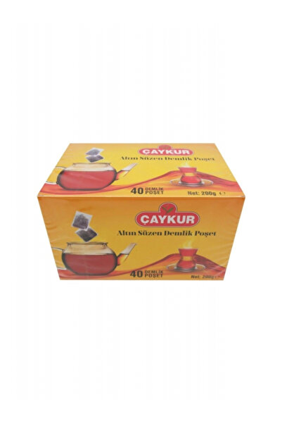 Çaykur Gold Filtered Teapot Bag Tea 200 Gr