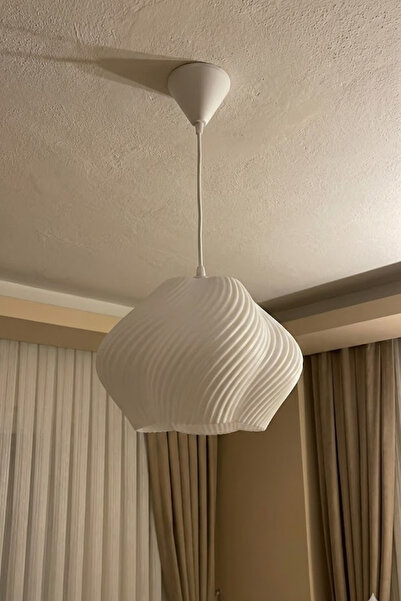 Oxyteez Vintage Dekoratif Bohem Vegan 3d Sarkıt Tekli Avize Oturma Odası Salo...