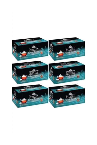 Beta Tea High Heels Teapot Bag 100pcs X 6 Pieces 100x3.2 gr: 320 gr