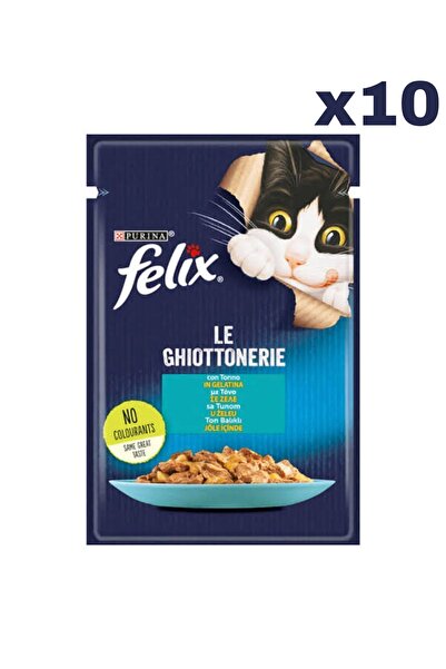 FELIX Ton Balıklı Kedi Yaş Mama 10 Adet (1x85gr)