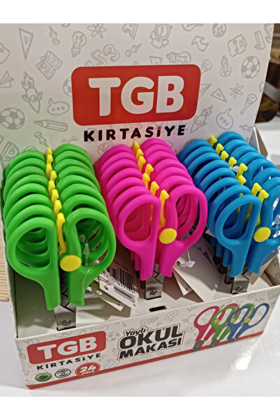 Helvacıoğlu Tgb - Renkli Küçük Yaylı Makas