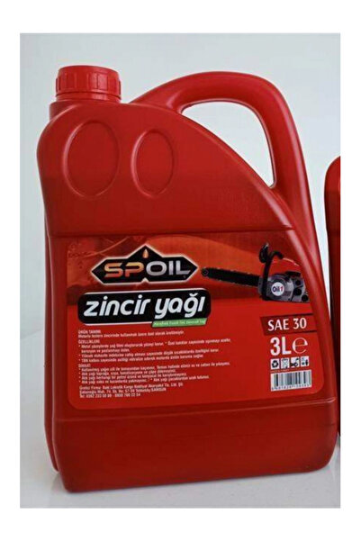 Spoil 30 Numara Zincir Yağı 3 Litre