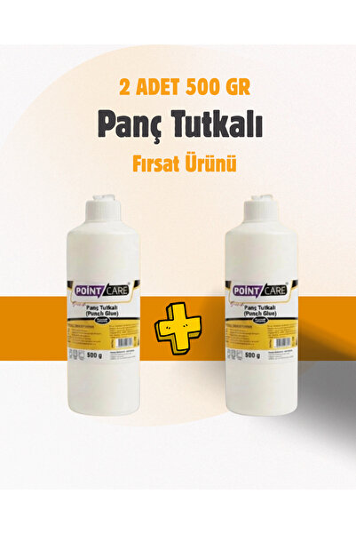 AYMAGNET Point 2 Adet Panç Tutkalı, 500 Gr, Şeffaf Punch Tutkal, Yapıştırıcı
