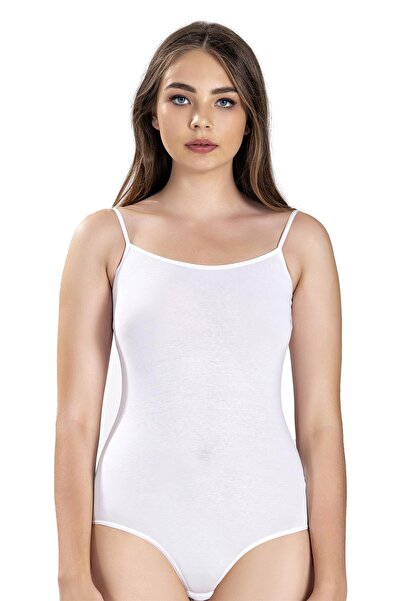 Jiber Жіночий боді з бретелями, гачками та еластичною стрічкою 502 - 6 штук