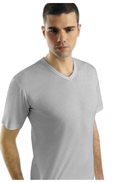 Anıt Чоловіча футболка Ribana з V-подібним вирізом, коротким рукавом, 1109 - ...