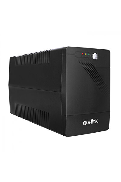 S-LINK Might U100 1000va 12v7ah*2 600w Siyah Line-interactive Kesintisiz Ups ...