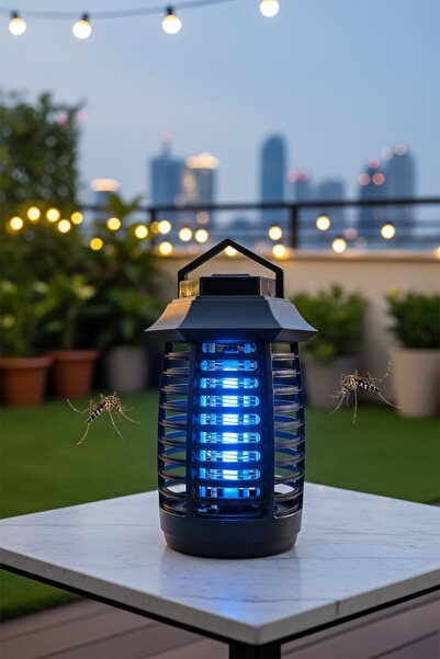 yusa stores Sineksavar Sivrisinek Kovucu Sineklik Savar Bahçe Balkon 2w