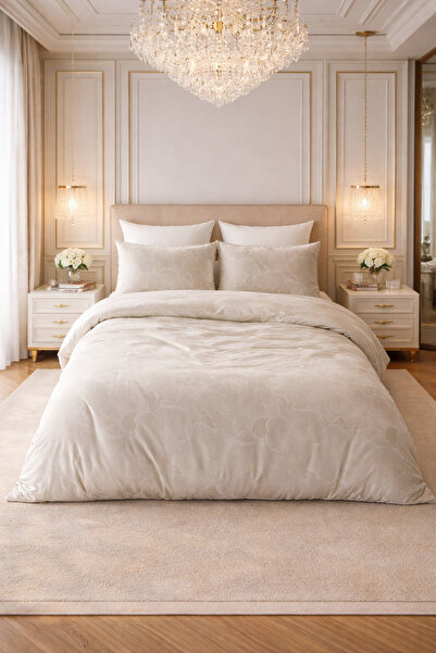 Sleeptime Bed linen, Sleeptime, for 1 person, 100% cotton, Pure Ginkgo Whispe...