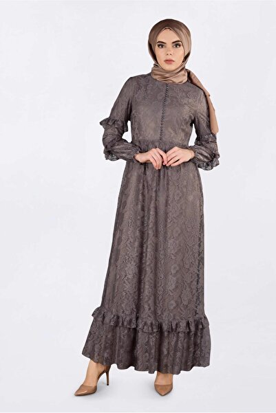 Alvina تنورة فستان دانتيل منتفخ 4356